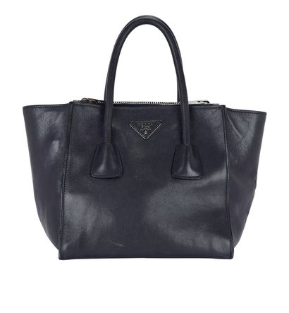 Prada Twin Pocket Tote, &pound;375, Front view